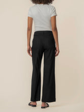 Load image into Gallery viewer, Meg Linen High Rise Pant - Black