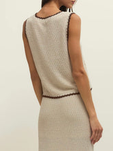 Load image into Gallery viewer, Yessenia Whipstitch Tank - Linen