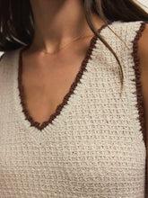 Load image into Gallery viewer, Yessenia Whipstitch Tank - Linen