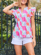 Load image into Gallery viewer, Color Me Sweet Top - Coral FINAL SALE
