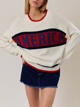 Load image into Gallery viewer, America Sweater - Ivory
