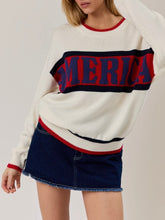 Load image into Gallery viewer, America Sweater - Ivory
