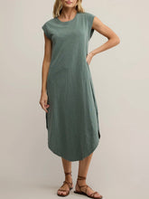 Load image into Gallery viewer, Calabasas Midi Dress - Hunter Green
