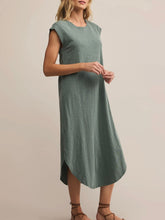 Load image into Gallery viewer, Calabasas Midi Dress - Hunter Green
