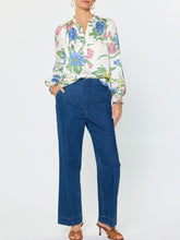 Load image into Gallery viewer, Floral Slit Neck Blouse - Multi
