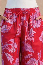 Load image into Gallery viewer, Wide Leg Pants - Red/Purple
