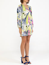 Load image into Gallery viewer, V-Neck A Line Dress - Multi FINAL SALE
