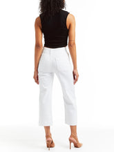 Load image into Gallery viewer, Patch Pocket Wide Leg Jean - White
