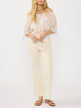 Load image into Gallery viewer, Smocked Off Shoulder Top - Yellow/Rose
