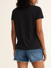 Load image into Gallery viewer, Scoop Neck Tee - Black
