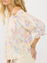 Load image into Gallery viewer, Smocked Off Shoulder Top - Yellow/Rose
