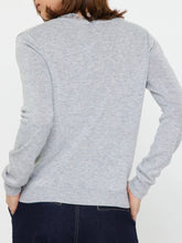 Load image into Gallery viewer, Lace Detail Sweater - Heather Gray

