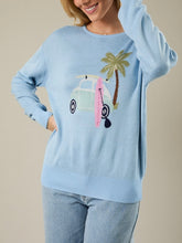 Load image into Gallery viewer, Surf/Car Sweater - Light Blue
