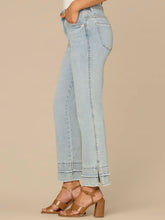 Load image into Gallery viewer, Kick Flare with Double Hem Jean - Light Blue

