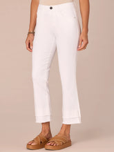 Load image into Gallery viewer, Kick Flare with Double Hem Jean - Optic White
