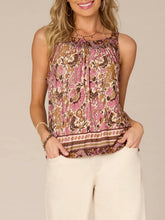 Load image into Gallery viewer, Border Print Tank - WMBM
