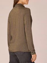 Load image into Gallery viewer, Glitter Mockneck with Lurex - Black FINAL SALE
