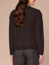Load image into Gallery viewer, Brushed Top with Sequins - Black FINAL SALE

