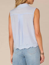 Load image into Gallery viewer, Embroidered Scalloped Tank - HSYB FINAL SALE
