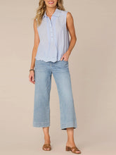 Load image into Gallery viewer, Embroidered Scalloped Tank - HSYB FINAL SALE
