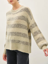 Load image into Gallery viewer, Striped Cozy Sweater - Sage Grey FINAL SALE
