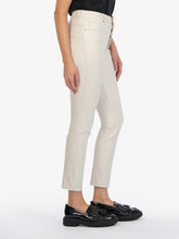 Load image into Gallery viewer, Charlize High Rise Glitter Cigarette Leg Jean - Champagne
