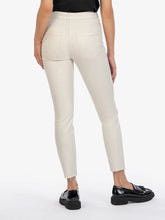 Load image into Gallery viewer, Charlize High Rise Glitter Cigarette Leg Jean - Champagne
