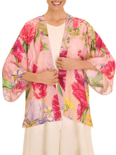 Load image into Gallery viewer, Kimono Jacket - Floral Study Pink
