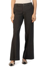 Load image into Gallery viewer, Linen Meg Wide Leg Pant - Charcoal FINAL SALE
