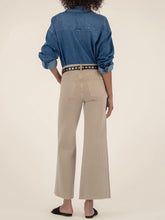 Load image into Gallery viewer, Meg High Rise Wide Leg Jean - Biscuit
