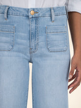 Load image into Gallery viewer, Meg High Rise Wide Leg Jean with Patch Pockets - FRTDL
