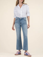 Load image into Gallery viewer, Kelsey High Rise Ankle Flare Jean - HNSTM

