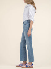 Load image into Gallery viewer, Kelsey High Rise Ankle Flare Jean - HNSTM
