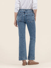 Load image into Gallery viewer, Kelsey High Rise Ankle Flare w/ Wide Hem - DENDM
