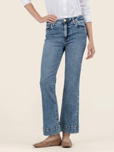 Load image into Gallery viewer, Kelsey High Rise Ankle Flare w/ Wide Hem - DENDM

