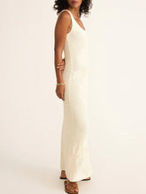 Load image into Gallery viewer, Praya Fleur Maxi Dress - Natural FINAL SALE
