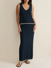 Load image into Gallery viewer, Yessenia Whipstitch Tank - Eclipse
