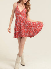 Load image into Gallery viewer, Twist Top Dress - Americana
