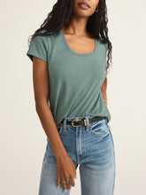 Load image into Gallery viewer, Scoop Neck Tee - Sea Pine

