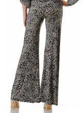 Load image into Gallery viewer, Print Palazzo Pant - Grey/Black/Tan FINAL SALE

