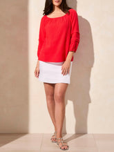 Load image into Gallery viewer, On/Off Shoulder Gauze Top - Bay Berry
