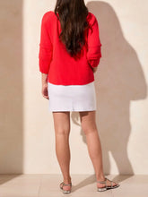 Load image into Gallery viewer, On/Off Shoulder Gauze Top - Bay Berry
