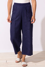 Load image into Gallery viewer, Linen Beach Pant - Navy
