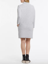 Load image into Gallery viewer, Ottoman Dress with Pockets - Grey FINAL SALE
