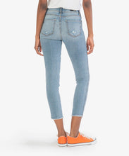 Load image into Gallery viewer, High Rise Connie Crop - Thinker Wash FINAL SALE

