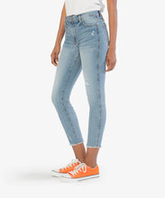 Load image into Gallery viewer, High Rise Connie Crop - Thinker Wash FINAL SALE
